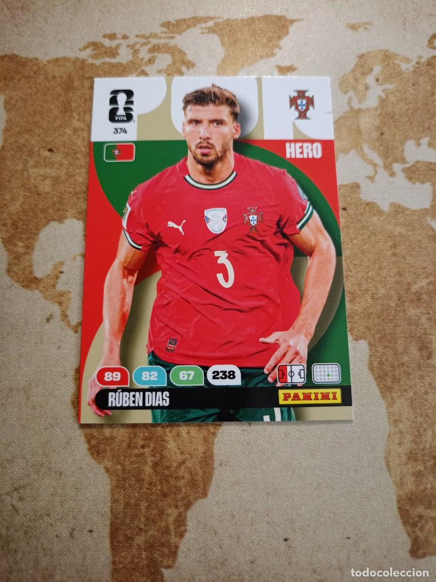 Cromos de f&uacute;tbol: Portugal 374 RUB&Eacute;N DIAS Adrenalyn WORLD cup 2026