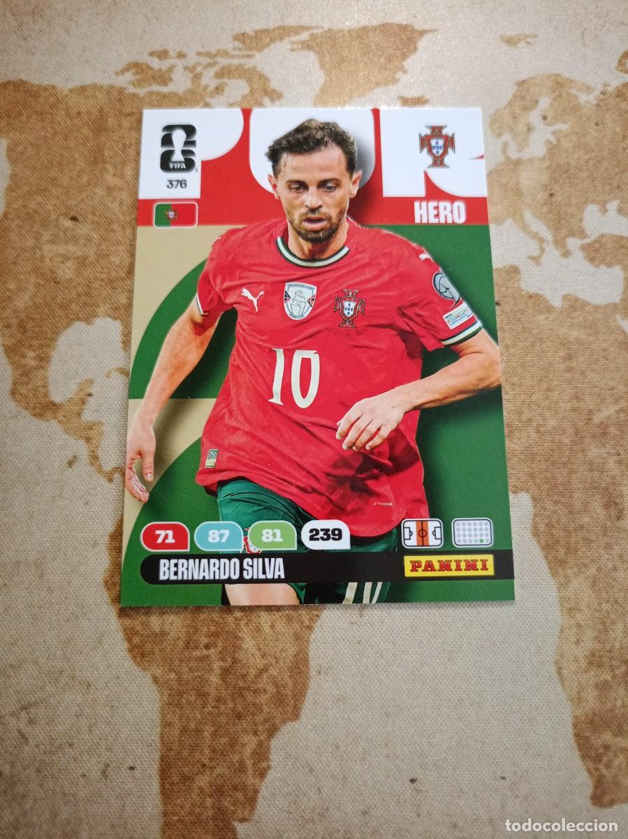 Cromos de f&uacute;tbol: Portugal 376 BERNARDO SILVA Adrenalyn WORLD cup 2026