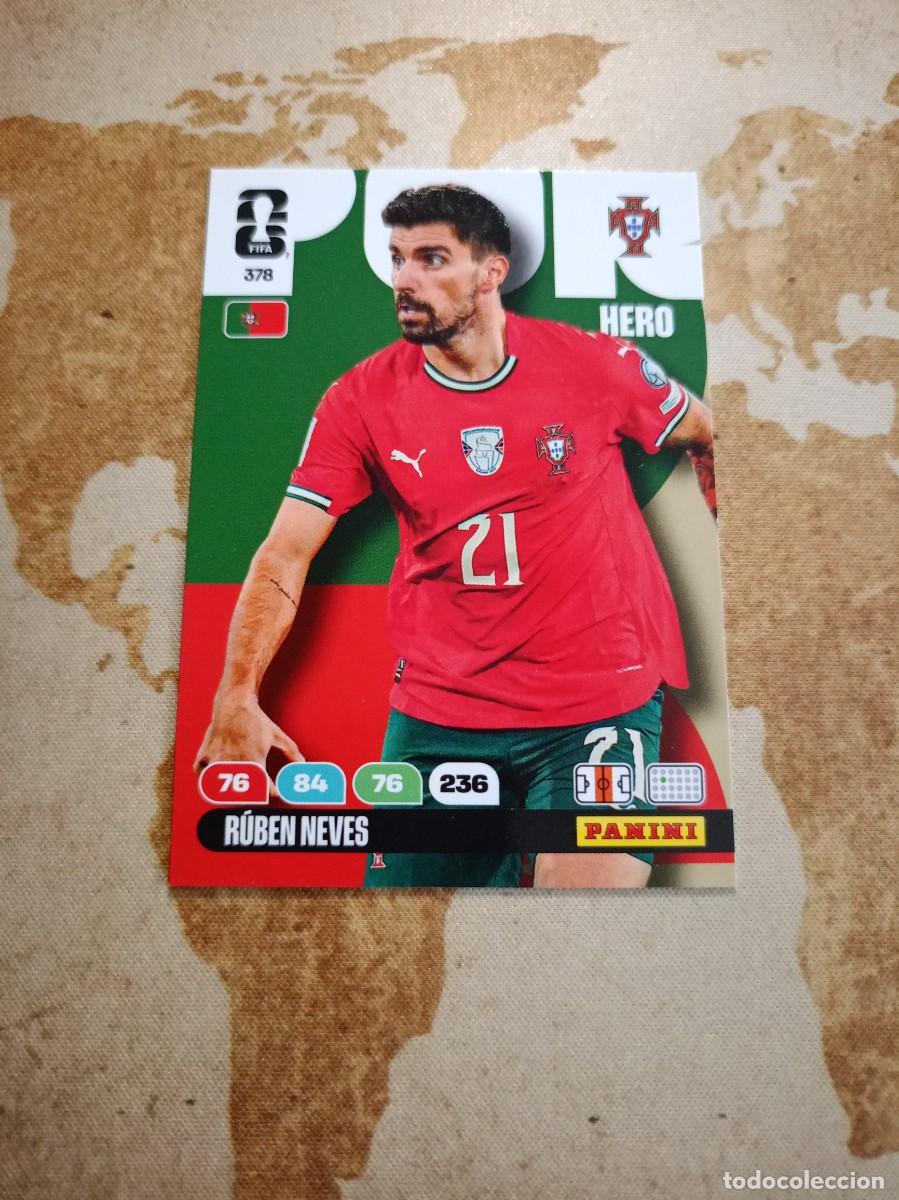 Cromos de f&uacute;tbol: Portugal 378 RUBEN NEVES Adrenalyn WORLD cup 2026