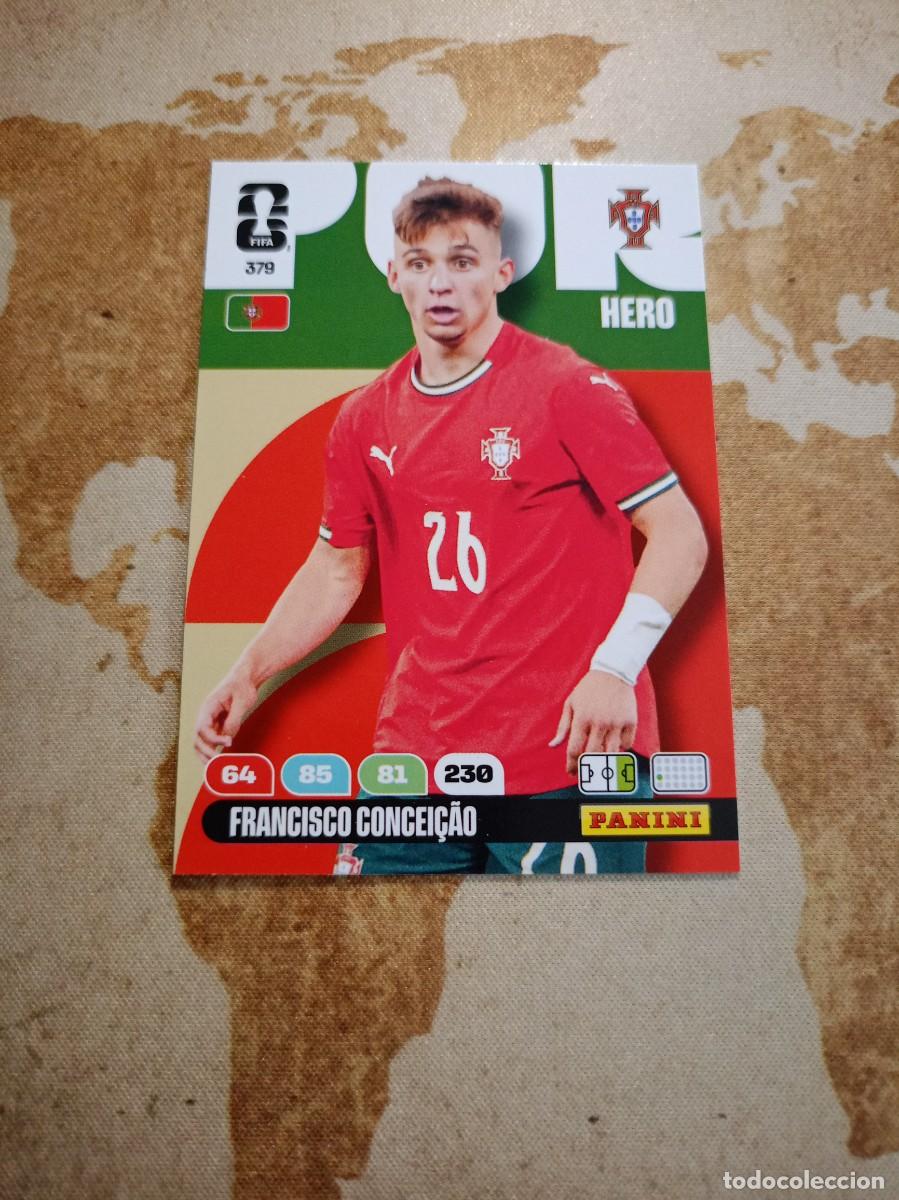 Cromos de f&uacute;tbol: Portugal 379 FRANCISCO CONCEICAO Adrenalyn WORLD cup 2026