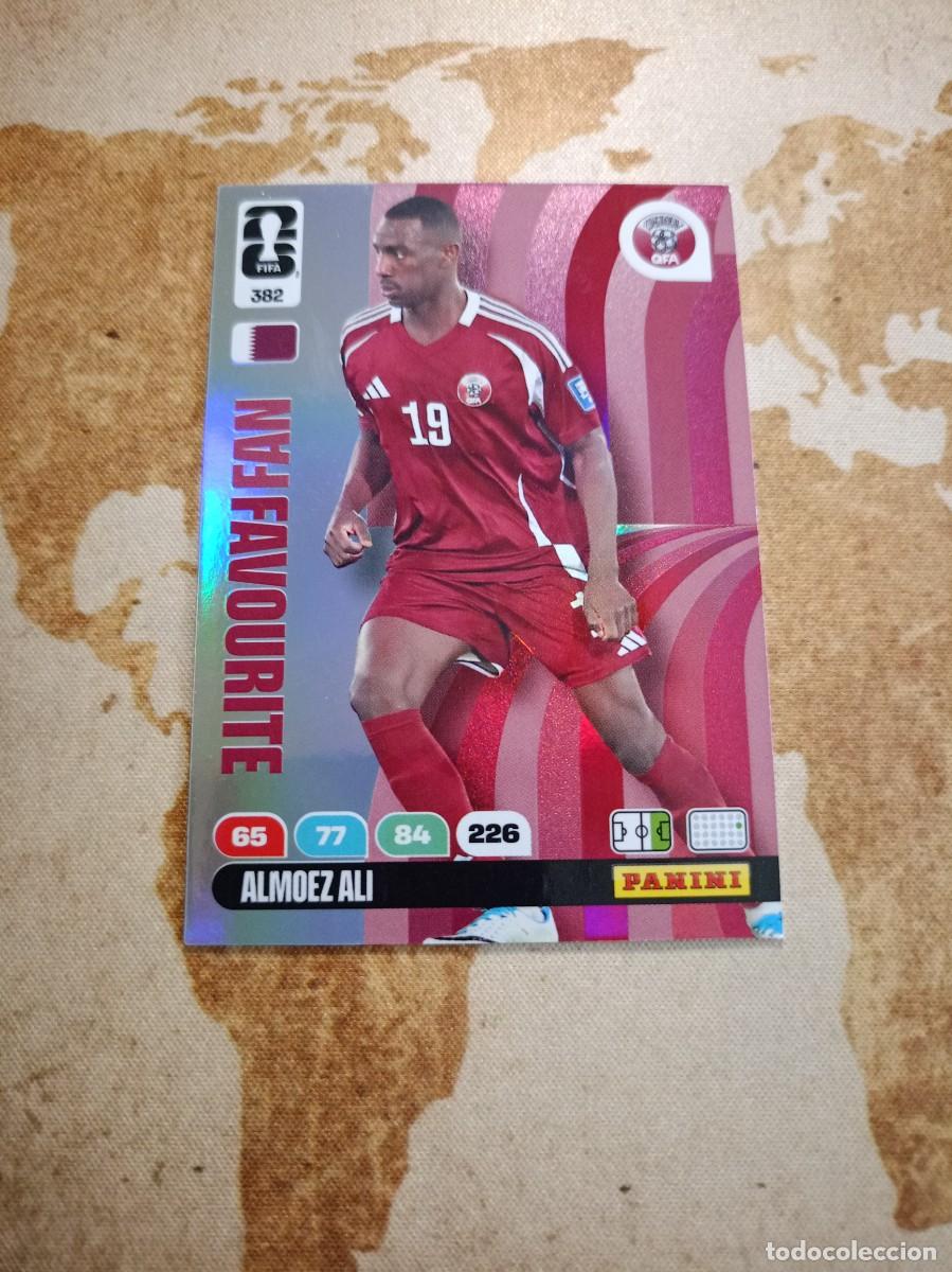 Cromos de f&uacute;tbol: Qatar 382 ALMOEZ ALI Adrenalyn WORLD cup 2026