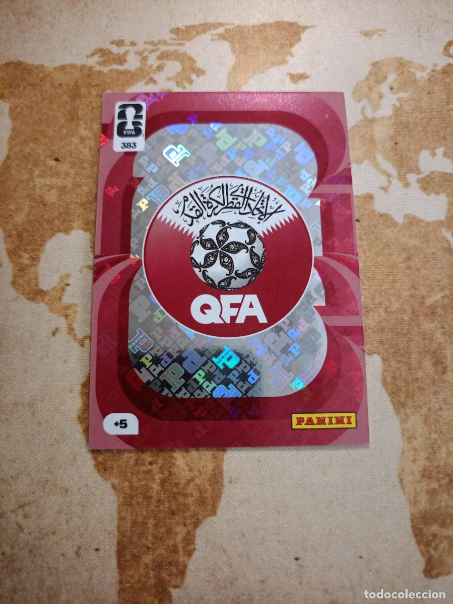 Cromos de f&uacute;tbol: Qatar 383 ESCUDO Adrenalyn WORLD cup 2026
