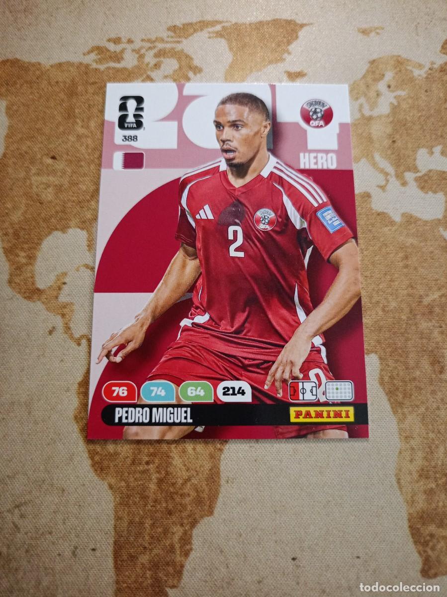 Cromos de f&uacute;tbol: Qatar 388 PEDRO MIGUEL Adrenalyn WORLD cup 2026