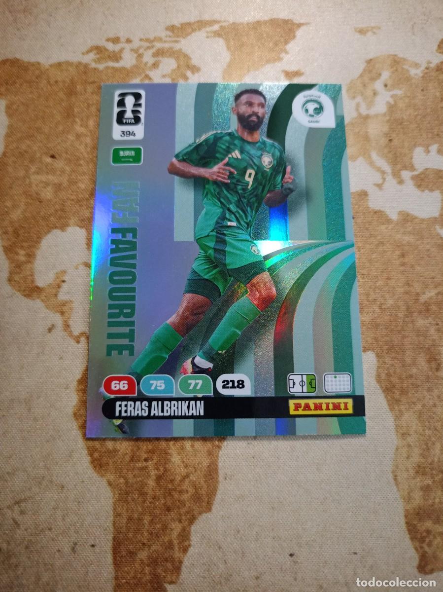 Cromos de f&uacute;tbol: Arabia Saud&iacute; 394 FERAS AKBRIKAN Adrenalyn WORLD cup 2026