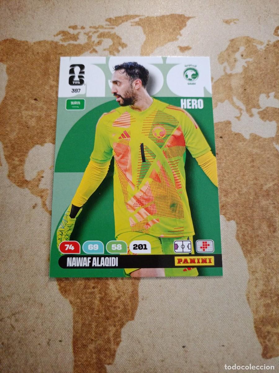 Cromos de f&uacute;tbol: Arabia Saud&iacute; 397 NAWAF ALAQIDI Adrenalyn WORLD cup 2026