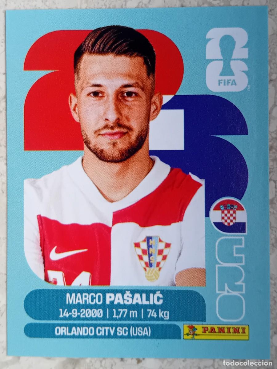 Cromos de f&uacute;tbol: Figurina Panini 2026 Cromo World Cup Usa Mundial 2026 Marco Pasalic Croatia n CRO 17