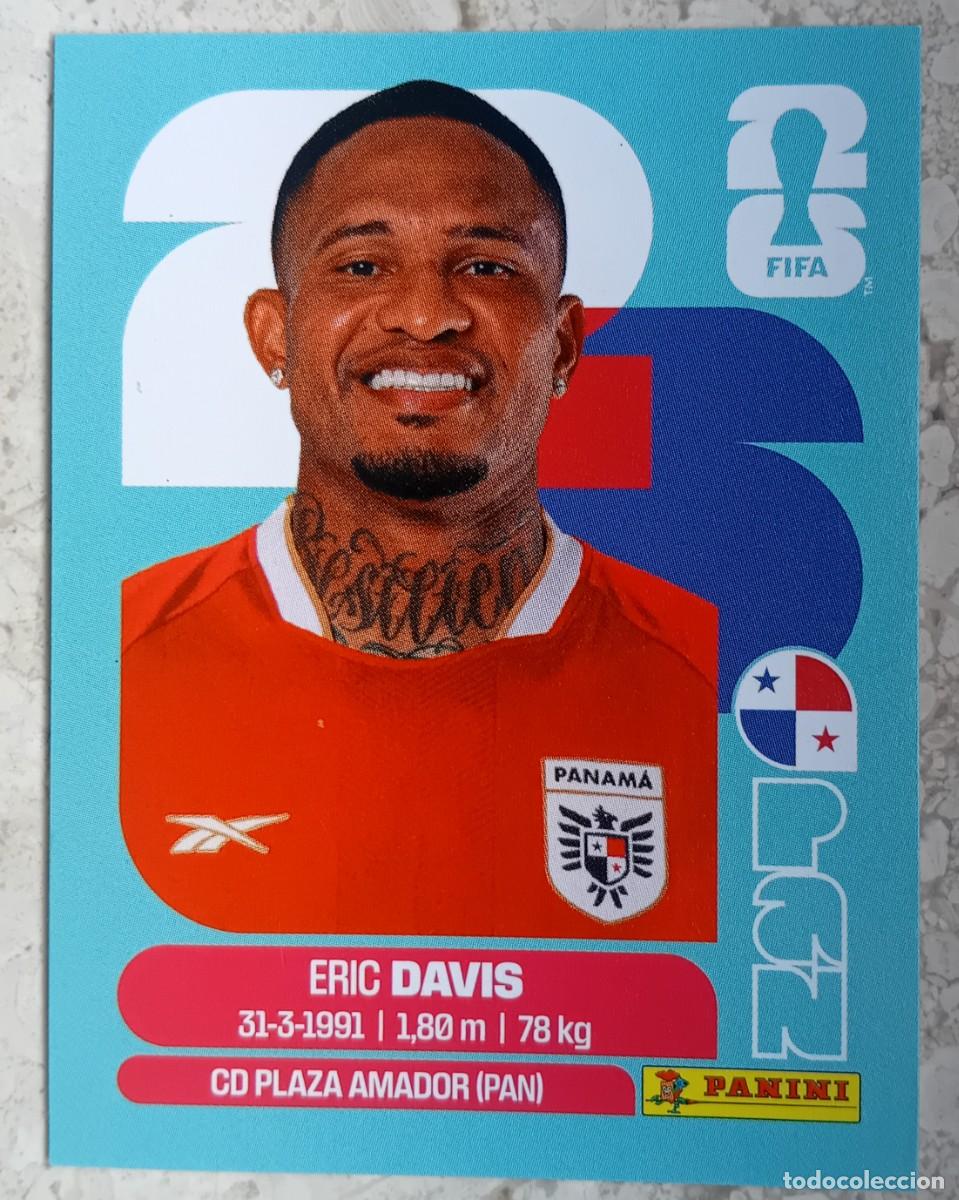 Cromos de f&uacute;tbol: Figurina Panini 2026 Cromo World Cup Usa Mundial 2026 Eric Davis Panama n PAN 7