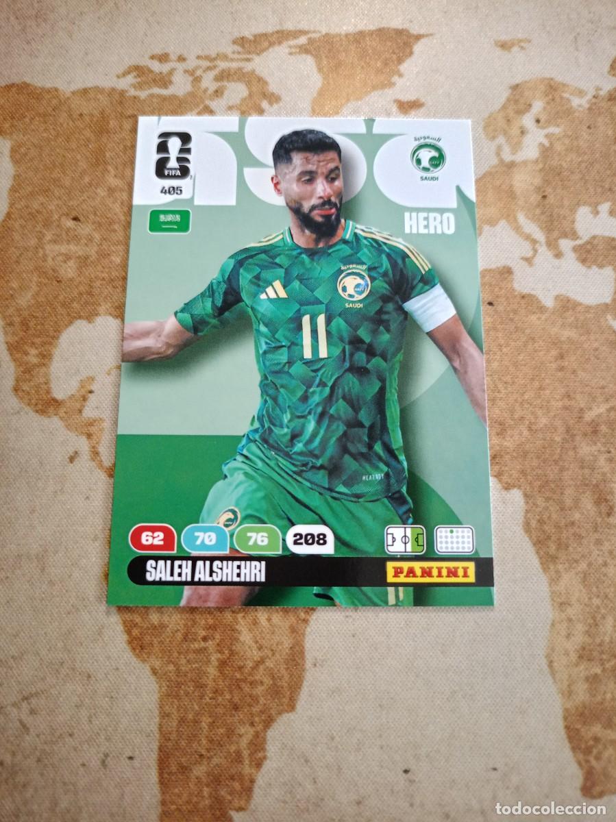 Cromos de f&uacute;tbol: Arabia Saud&iacute; 405 SALEH ALSHEHRI Adrenalyn WORLD cup 2026