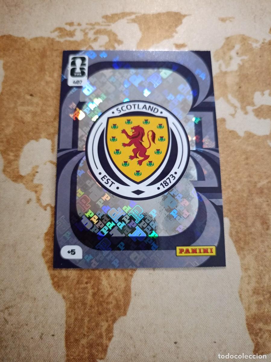 Cromos de f&uacute;tbol: Escocia 407 ESCUDO Adrenalyn WORLD cup 2026