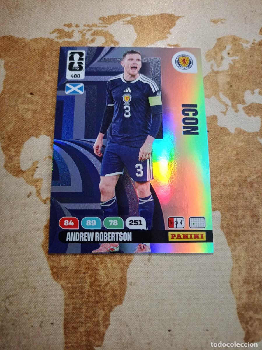Cromos de f&uacute;tbol: Escocia 408 ANDREW ROBERTSON Adrenalyn WORLD cup 2026