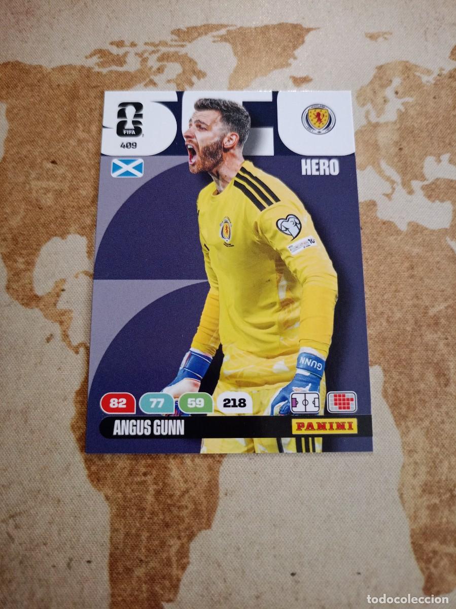 Cromos de f&uacute;tbol: Escocia 409 ANGUS GUNN Adrenalyn WORLD cup 2026