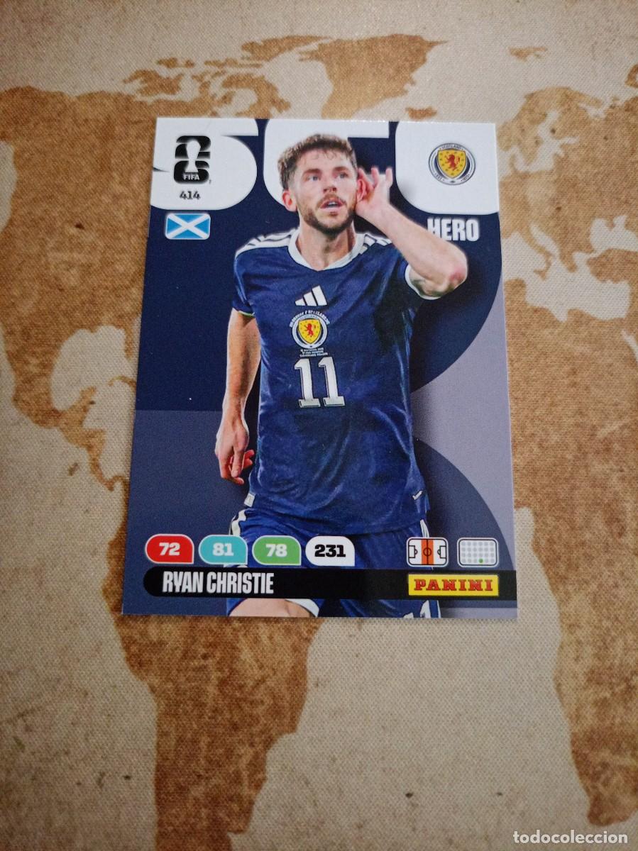 Cromos de f&uacute;tbol: Escocia 414 RYAN CHRISTIE Adrenalyn WORLD cup 2026