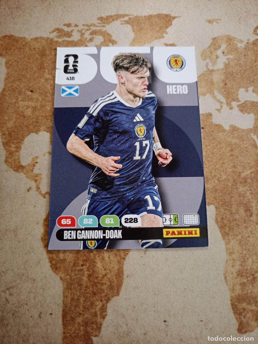 Cromos de f&uacute;tbol: Escocia 416 BEN GANNON DOAK Adrenalyn WORLD cup 2026