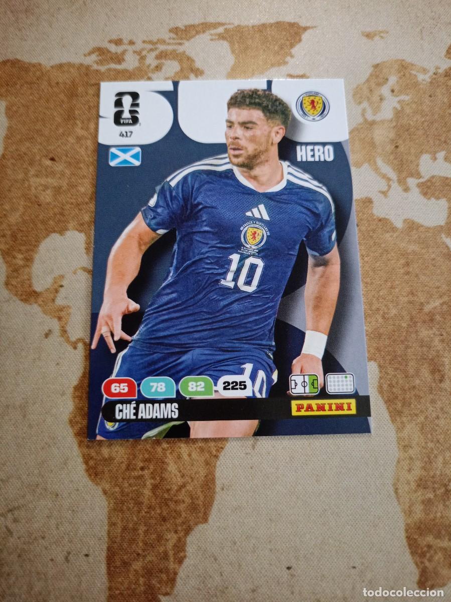 Cromos de f&uacute;tbol: Escocia 417 CH&Eacute; ADAMS Adrenalyn WORLD cup 2026