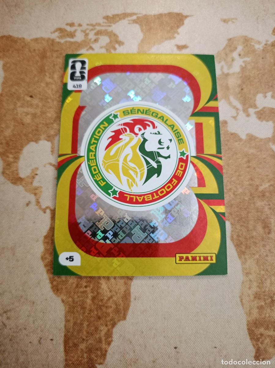 Cromos de f&uacute;tbol: Senegal 419 ESCUDO Adrenalyn WORLD cup 2026