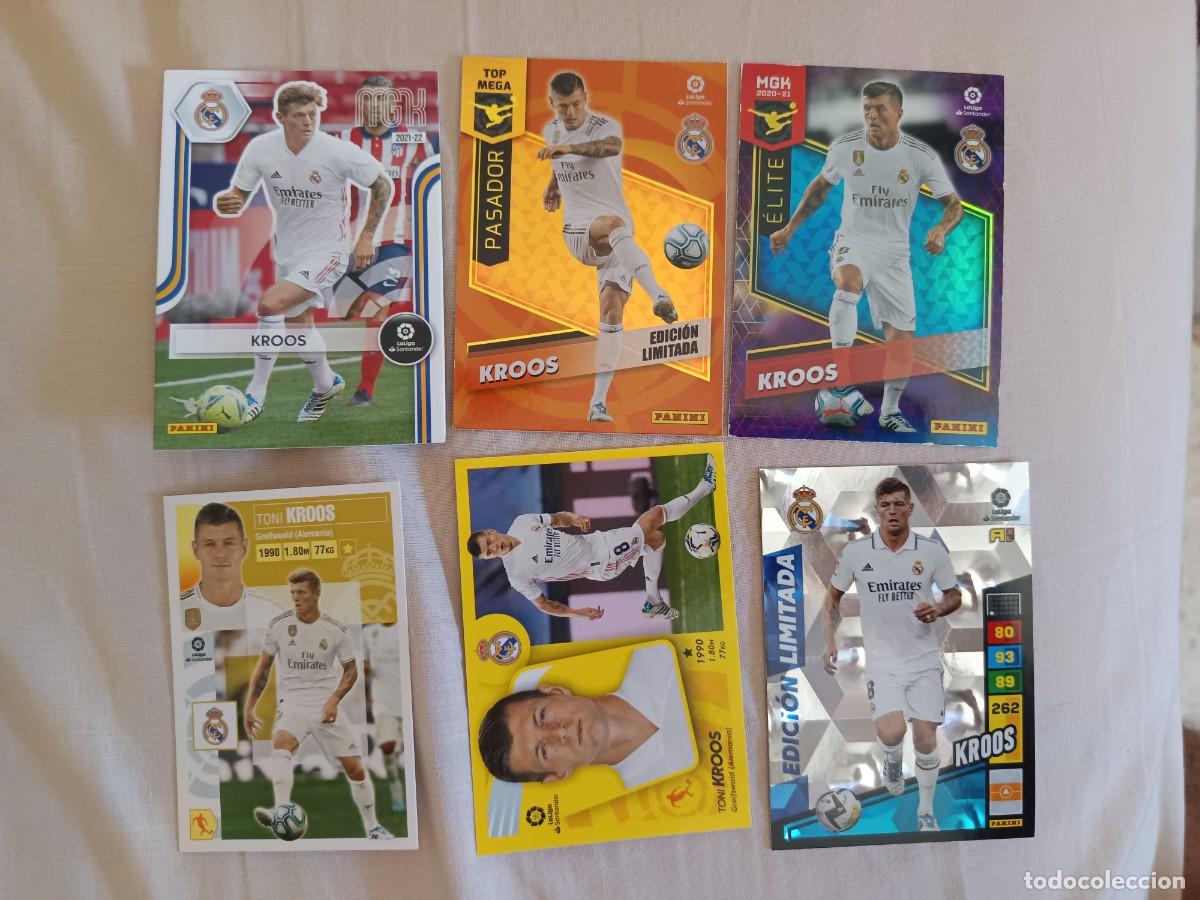 Cartes &agrave; collectionner de Football: Lote cromos Toni Kroos varias ediciones