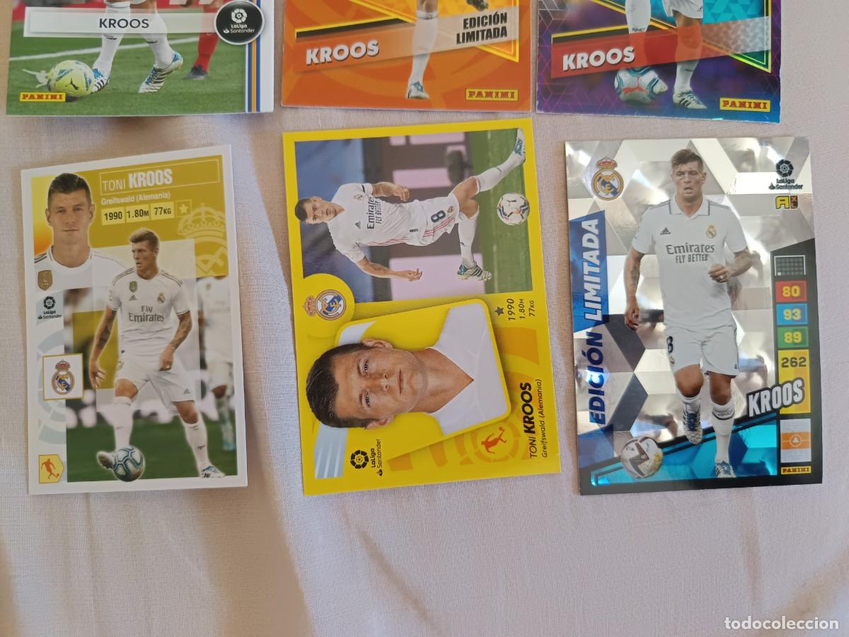 Cromos de f&uacute;tbol: Lote cromos Toni Kroos varias ediciones - Foto 3