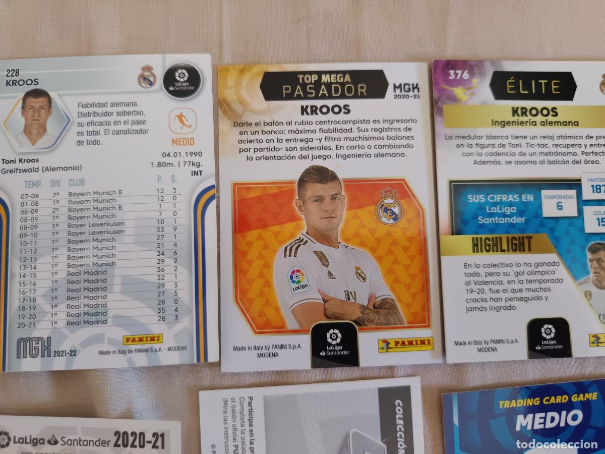 Cromos de f&uacute;tbol: Lote cromos Toni Kroos varias ediciones - Foto 5
