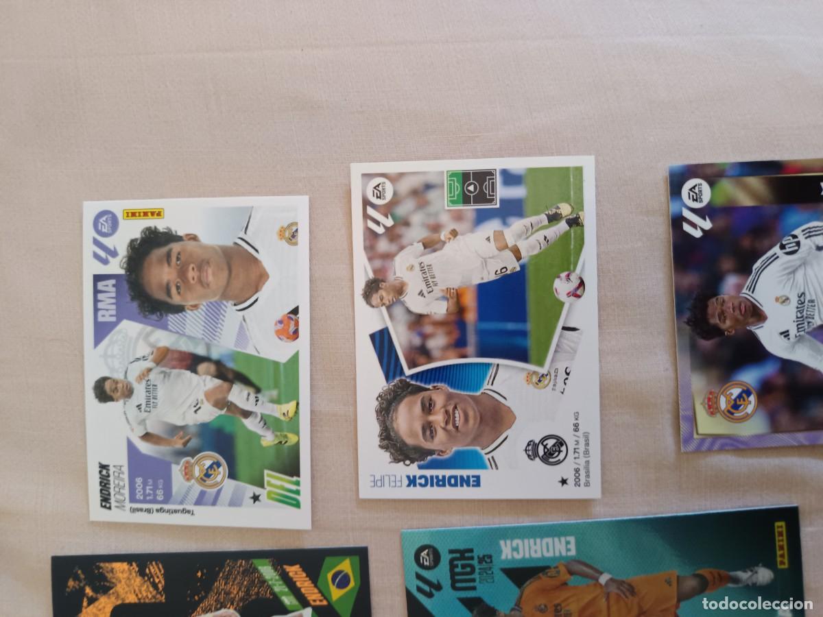 Cromos de f&uacute;tbol: Lote cromos Endrick varias ediciones - Foto 3