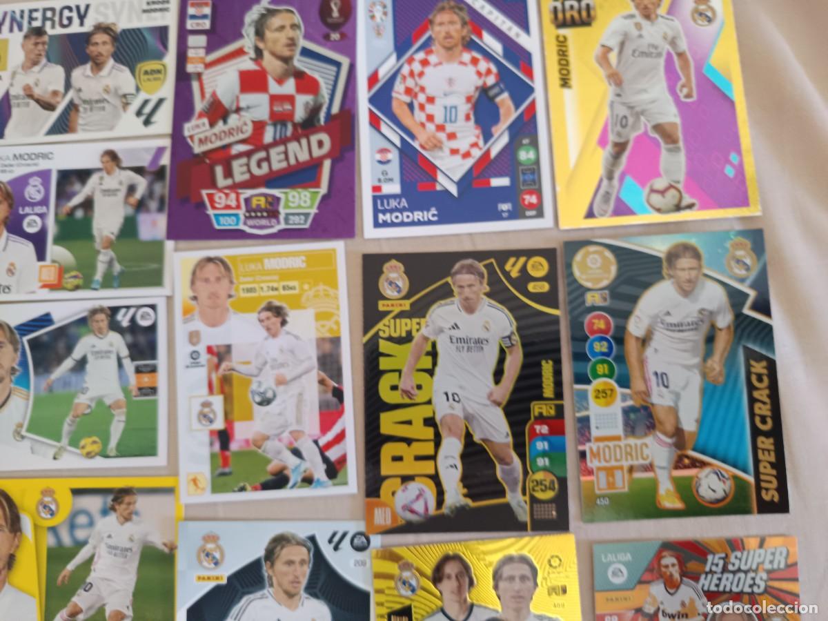 Cromos de f&uacute;tbol: Lote de cromos Modric - Foto 2