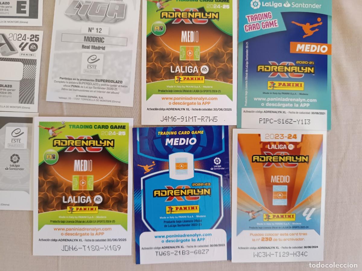 Cromos de f&uacute;tbol: Lote de cromos Modric - Foto 7