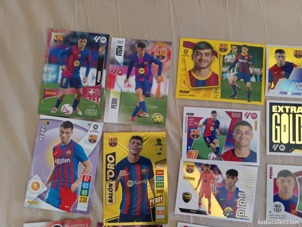 Cromos de f&uacute;tbol: Lote cromos Pedri varias ediciones - Foto 2