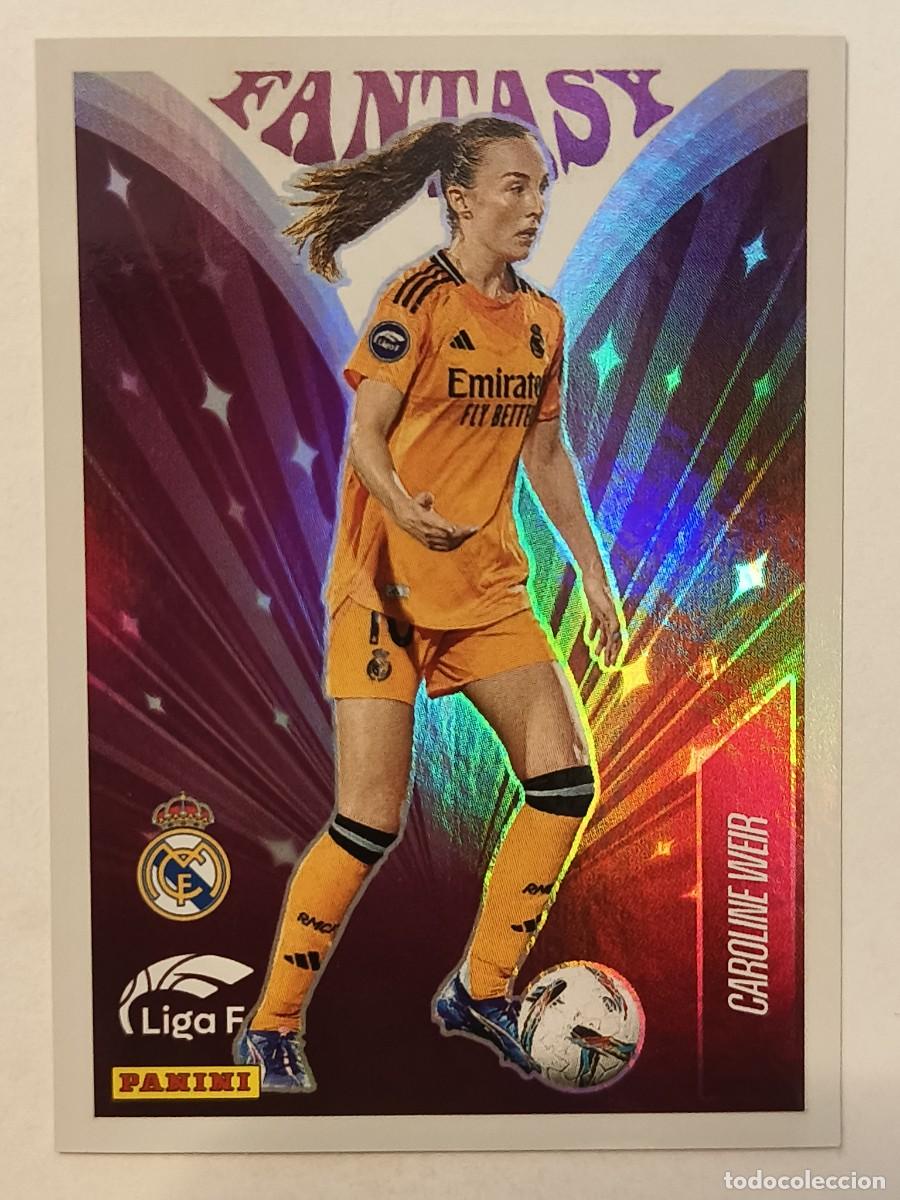 Cromos de f&uacute;tbol: #330 CAROLINE WEIR LIGA F 2024/2025 PANINI