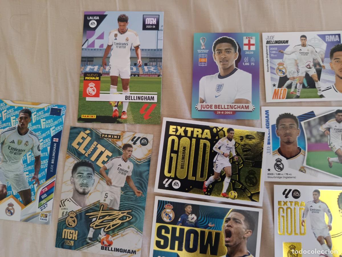 Cromos de f&uacute;tbol: Lote cromos Bellingham varias ediciones - Foto 2
