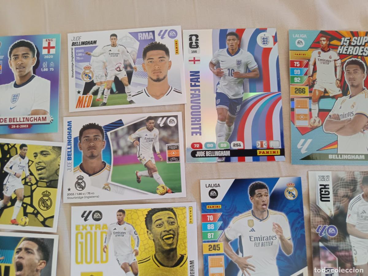 Cromos de f&uacute;tbol: Lote cromos Bellingham varias ediciones - Foto 3