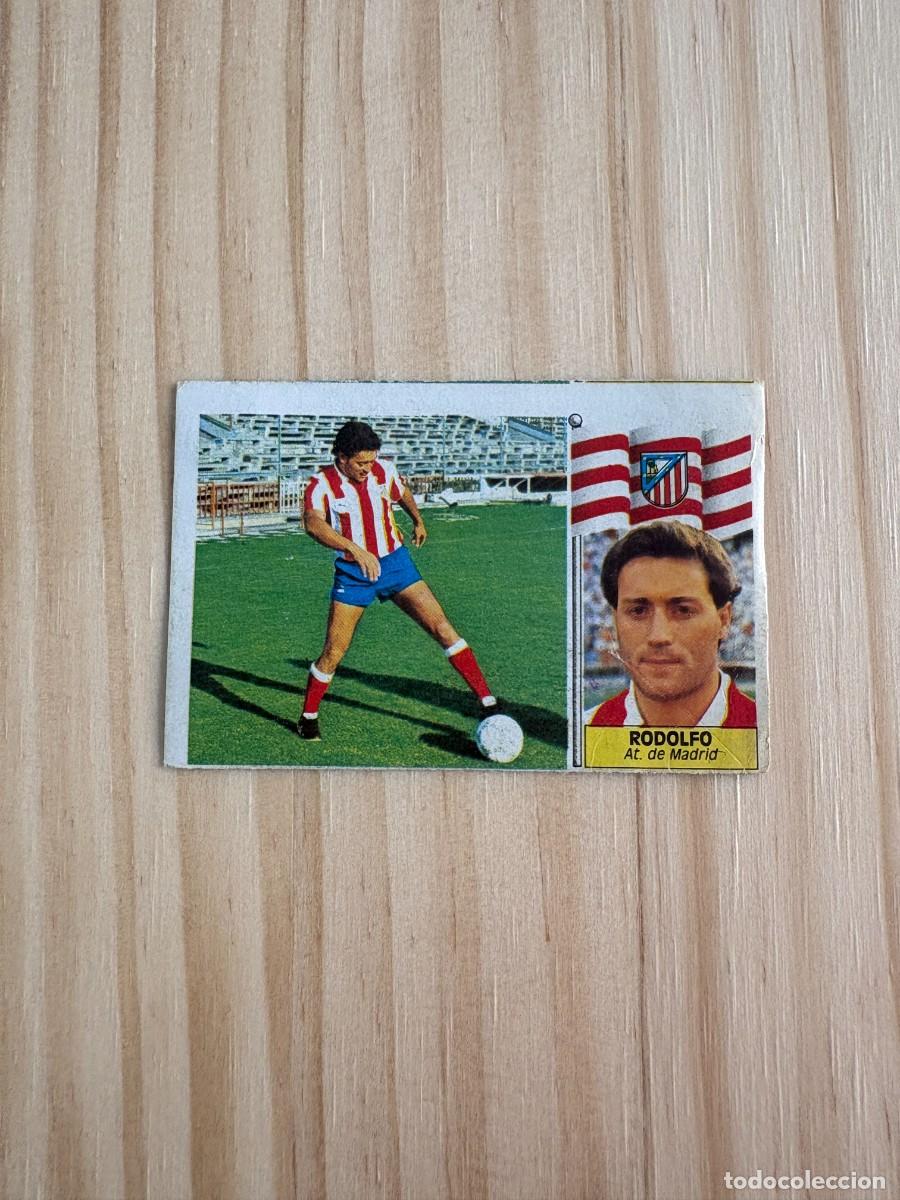 Fu&szlig;ball-Sticker: RODOLFO FICHAJE 19 CROMO LIGA ESTE 1986 1987 86 87 FUTBOL RECUPERADO DESPEGADO