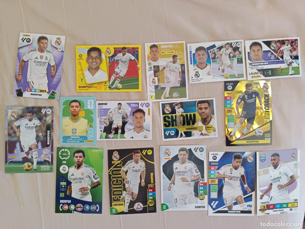Cartes &agrave; collectionner de Football: Lote varios cromos Rodrigo Real Madrid
