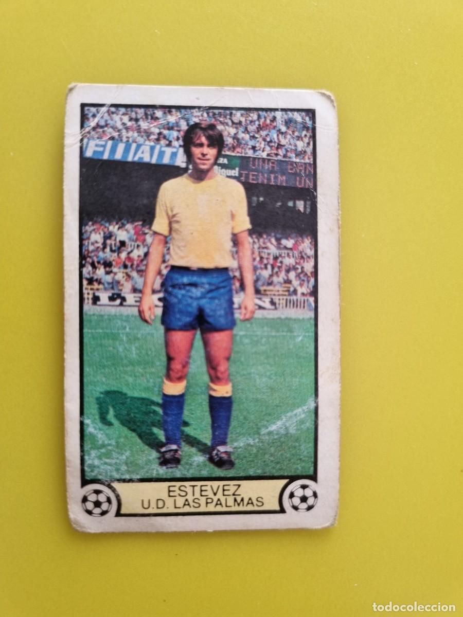 Cromos de f&uacute;tbol: CROMO FUTBOL LIGA ESTE 79 80 1979 1980 NUNCA PEGADO SIN PEGAR ESTEVEZ UD LAS PALMAS AR926