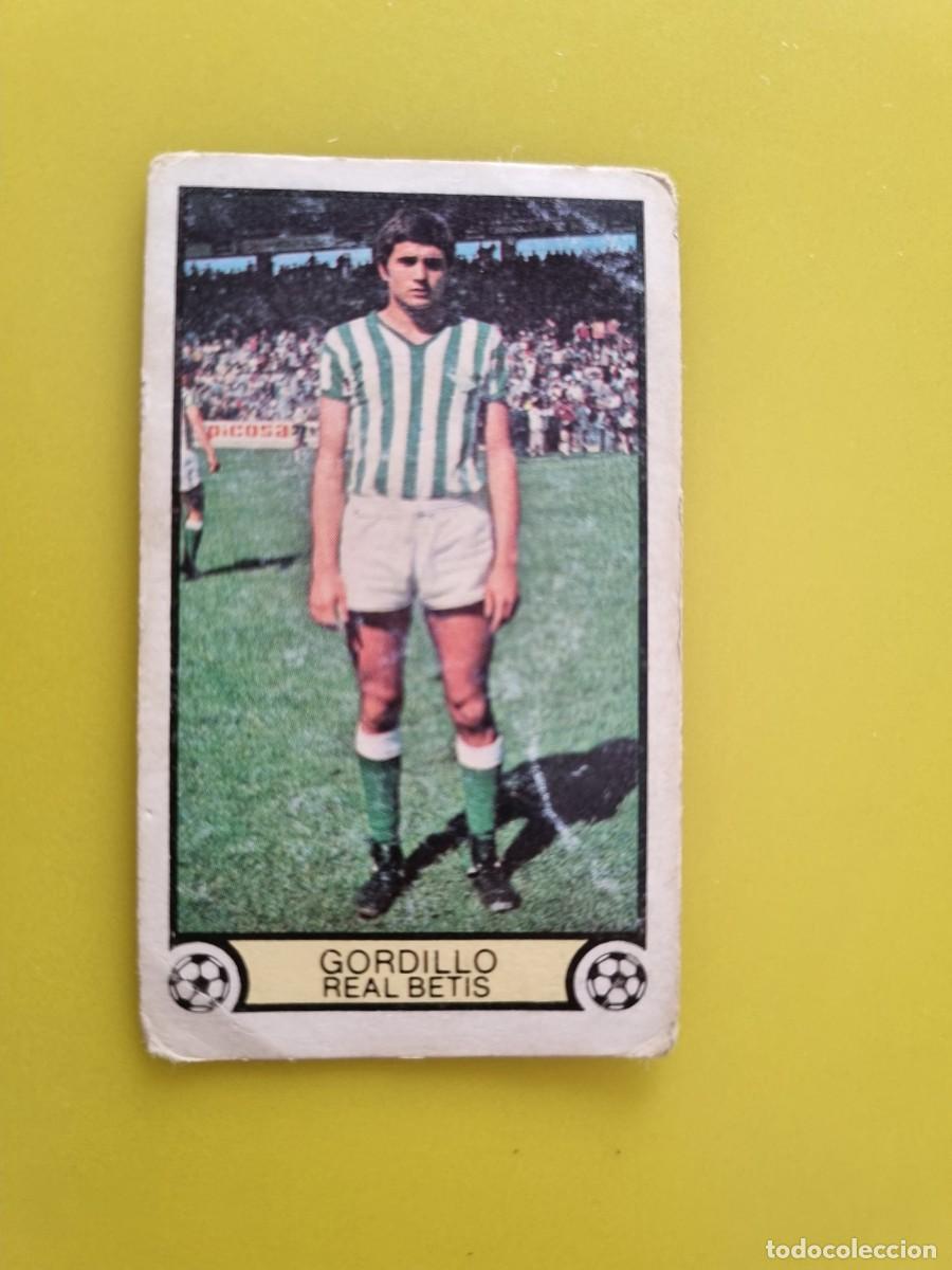 Cromos de f&uacute;tbol: CROMO FUTBOL LIGA ESTE 79 80 1979 1980 NUNCA PEGADO SIN PEGAR GORDILLO REAL BETIS AR926