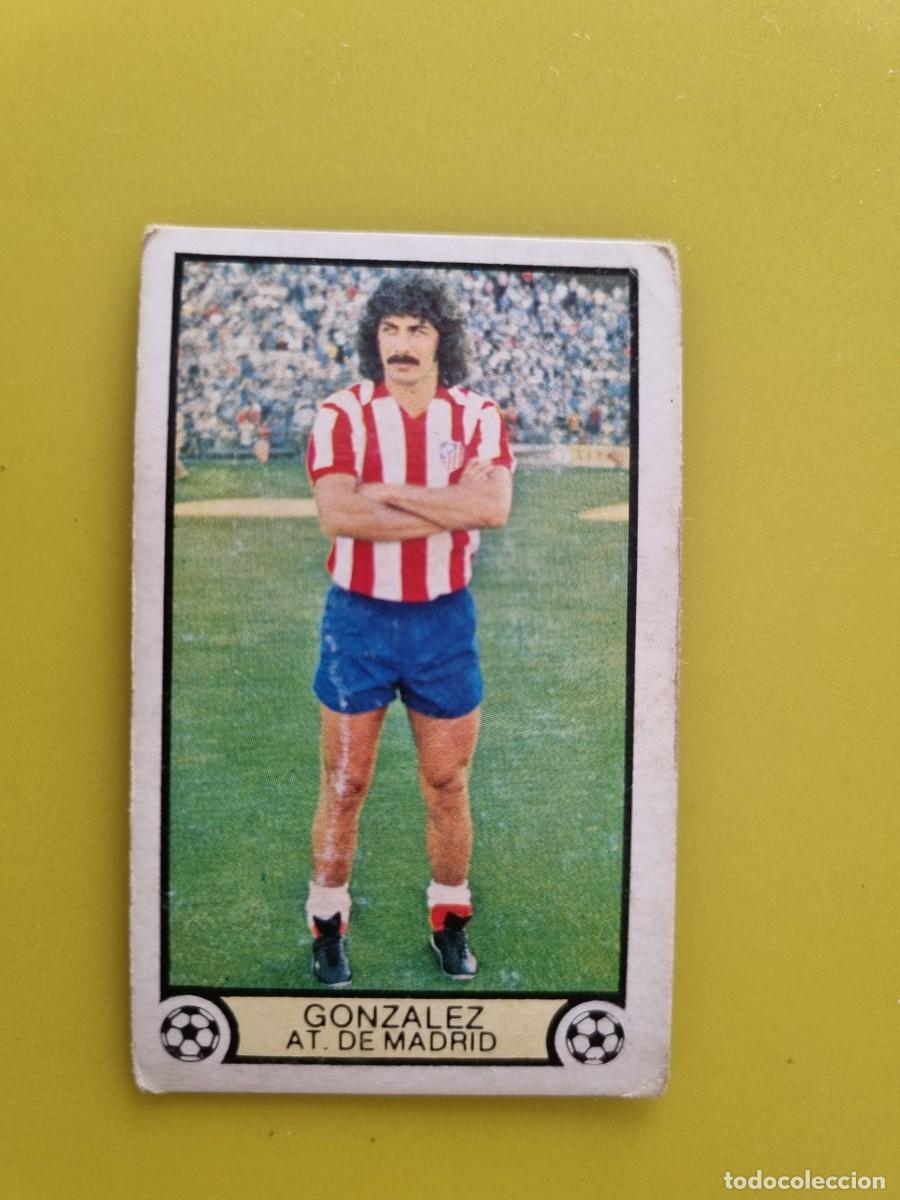 Cromos de f&uacute;tbol: CROMO FUTBOL LIGA ESTE 79 80 1979 1980 NUNCA PEGADO SIN PEGAR GONZALEZ AT DE MADRID AR926