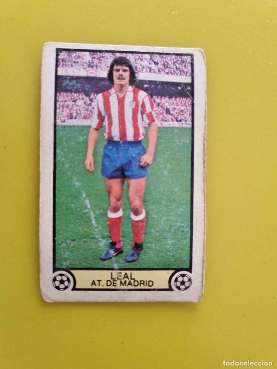 Cromos de f&uacute;tbol: CROMO FUTBOL LIGA ESTE 79 80 1979 1980 NUNCA PEGADO SIN PEGAR LEAL AT DE MADRID AR926