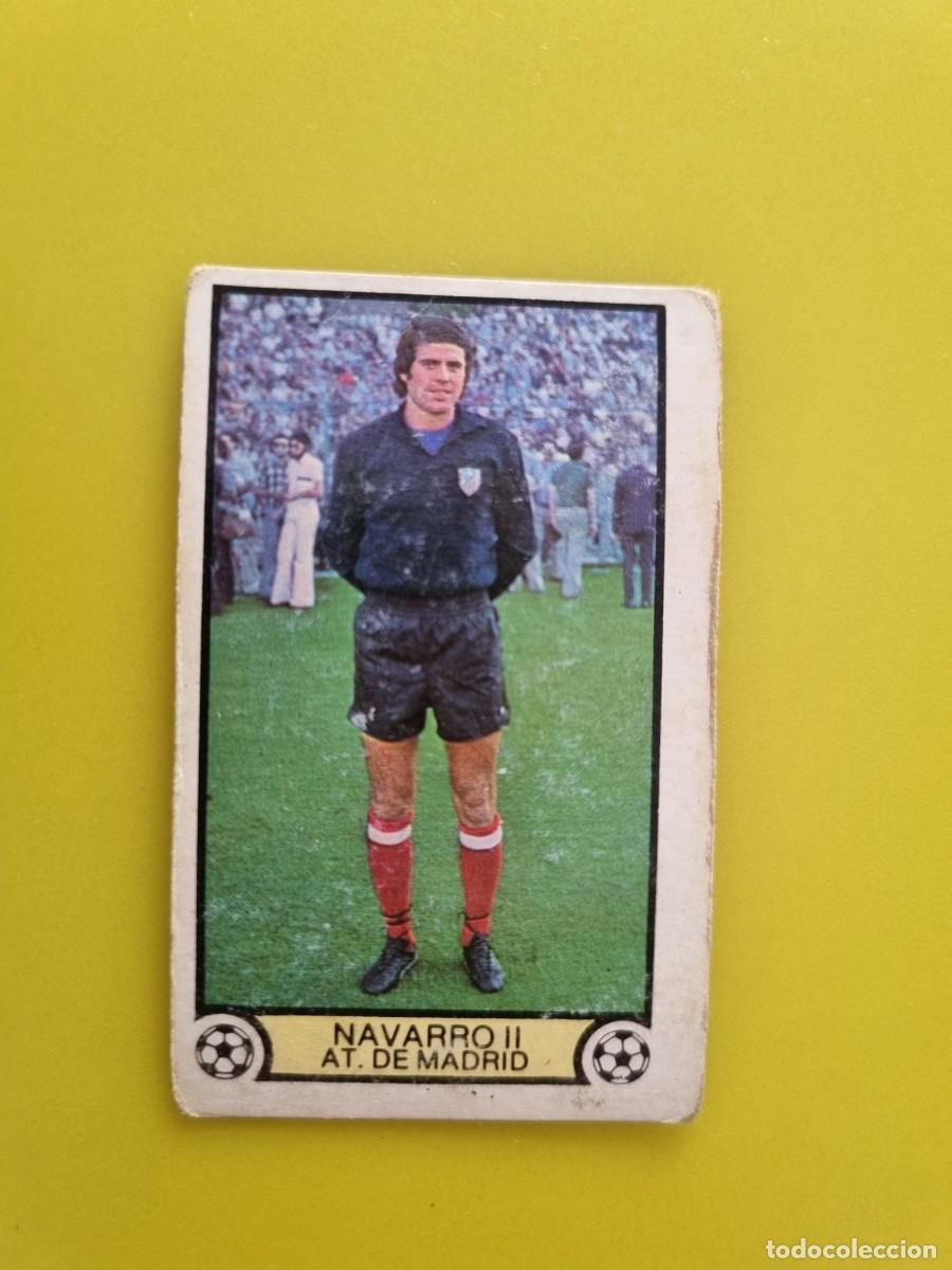 Cromos de f&uacute;tbol: CROMO FUTBOL LIGA ESTE 79 80 1979 1980 NUNCA PEGADO SIN PEGAR NAVARRO II AT DE MADRID AR926