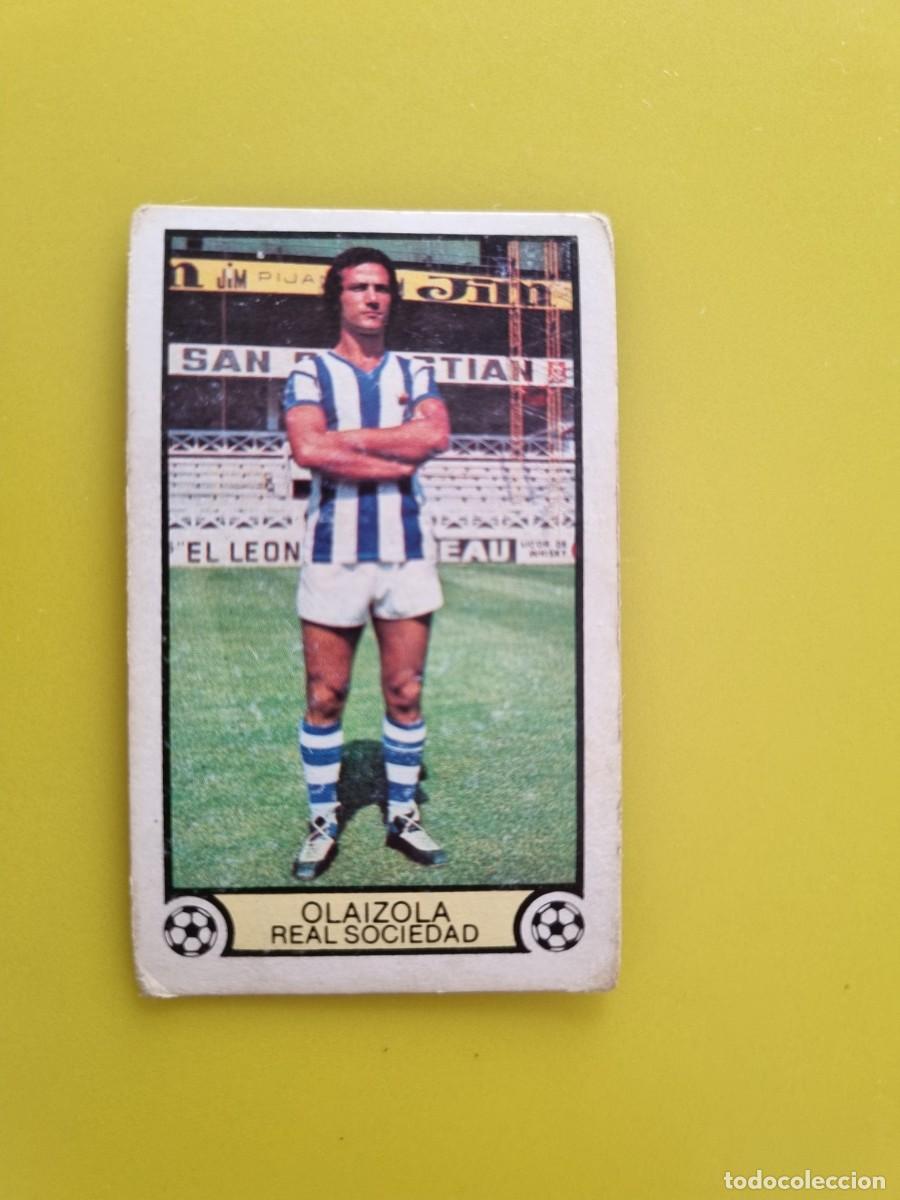 Cromos de f&uacute;tbol: CROMO FUTBOL LIGA ESTE 79 80 1979 1980 NUNCA PEGADO SIN PEGAR OLAIZOLA REAL SOCIEDAD AR926
