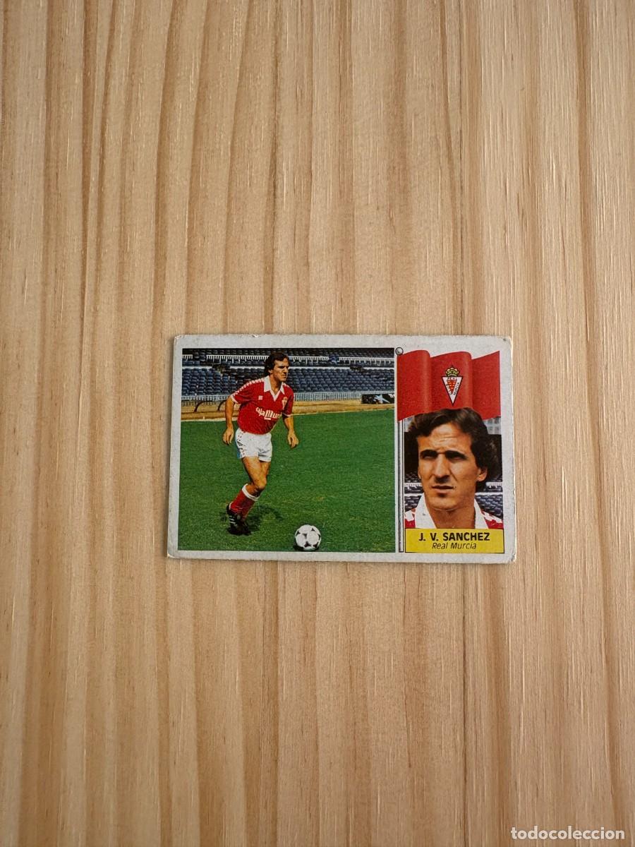 Figurine di Calcio: JOSE VICENTE S&Aacute;NCHEZ FICHAJE 13 CROMO LIGA ESTE 1986 1987 86 87 FUTBOL SIN PEGAR NUNCA PEGADO