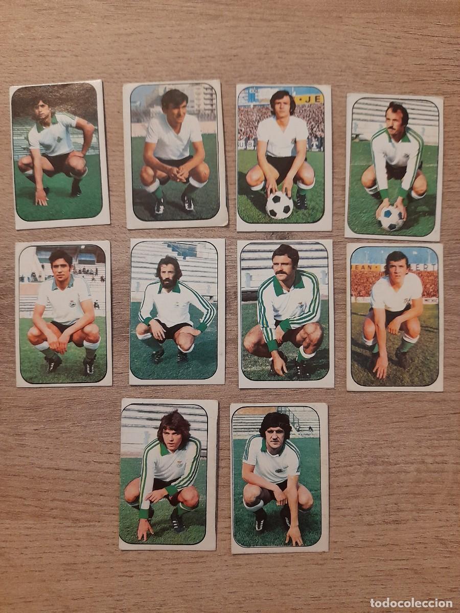 Cromos de Futebol: LOTE 10 CROMOS DESPEGADOS Y DIFERENTES. RACING DE SANTANDER. LIGA ESTE 1976 1977 76 77
