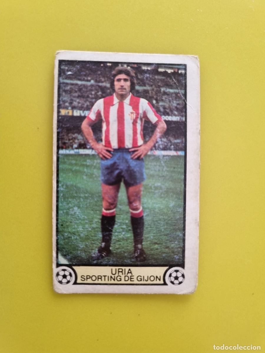 Cromos de f&uacute;tbol: CROMO FUTBOL LIGA ESTE 79 80 1979 1980 NUNCA PEGADO SIN PEGAR URIA SPORTING DE GIJON AR926