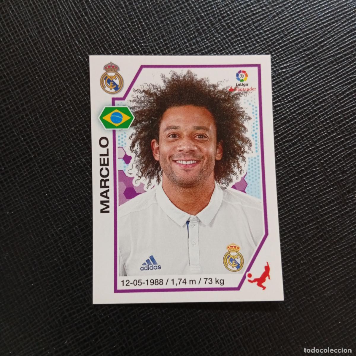 Cromos de f&uacute;tbol: 82 MARCELO REAL MADRID PANINI 2016 2017 CROMO 16 17 FUTBOL LIGA - SIN PEGAR - A215 PG7 B