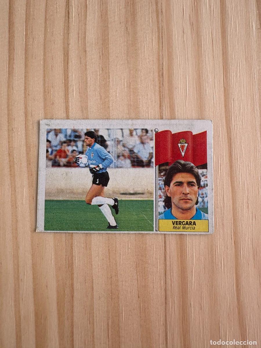 Fu&szlig;ball-Sticker: VERGARA FICHAJE 35 CROMO LIGA ESTE 1986 1987 86 87 FUTBOL DESPEGADO RECUPERADO