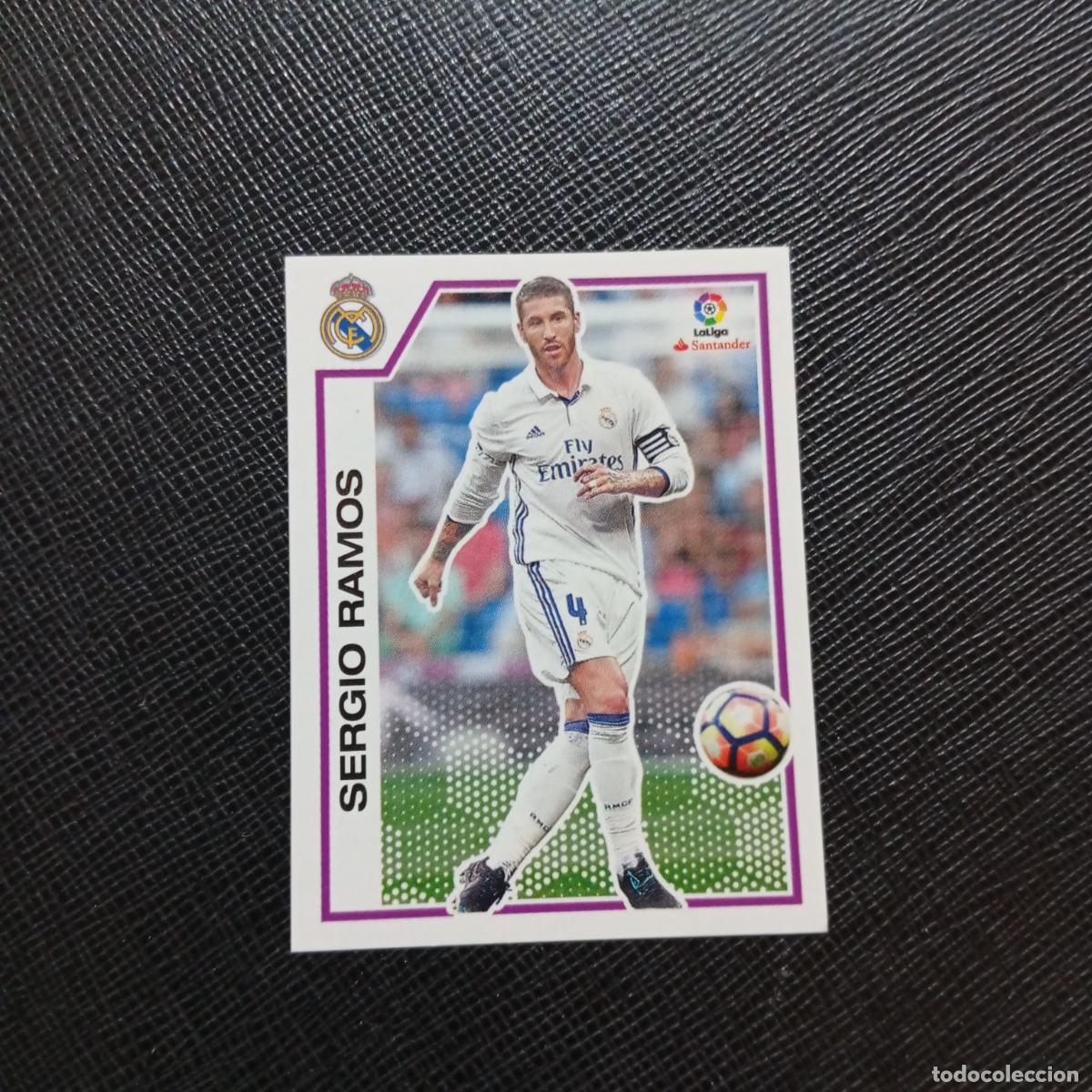 Fu&szlig;ball-Sticker: 103 SERGIO RAMOS REAL MADRID PANINI 2016 2017 CROMO 16 17 FUTBOL LIGA - SIN PEGAR - A215 PG8
