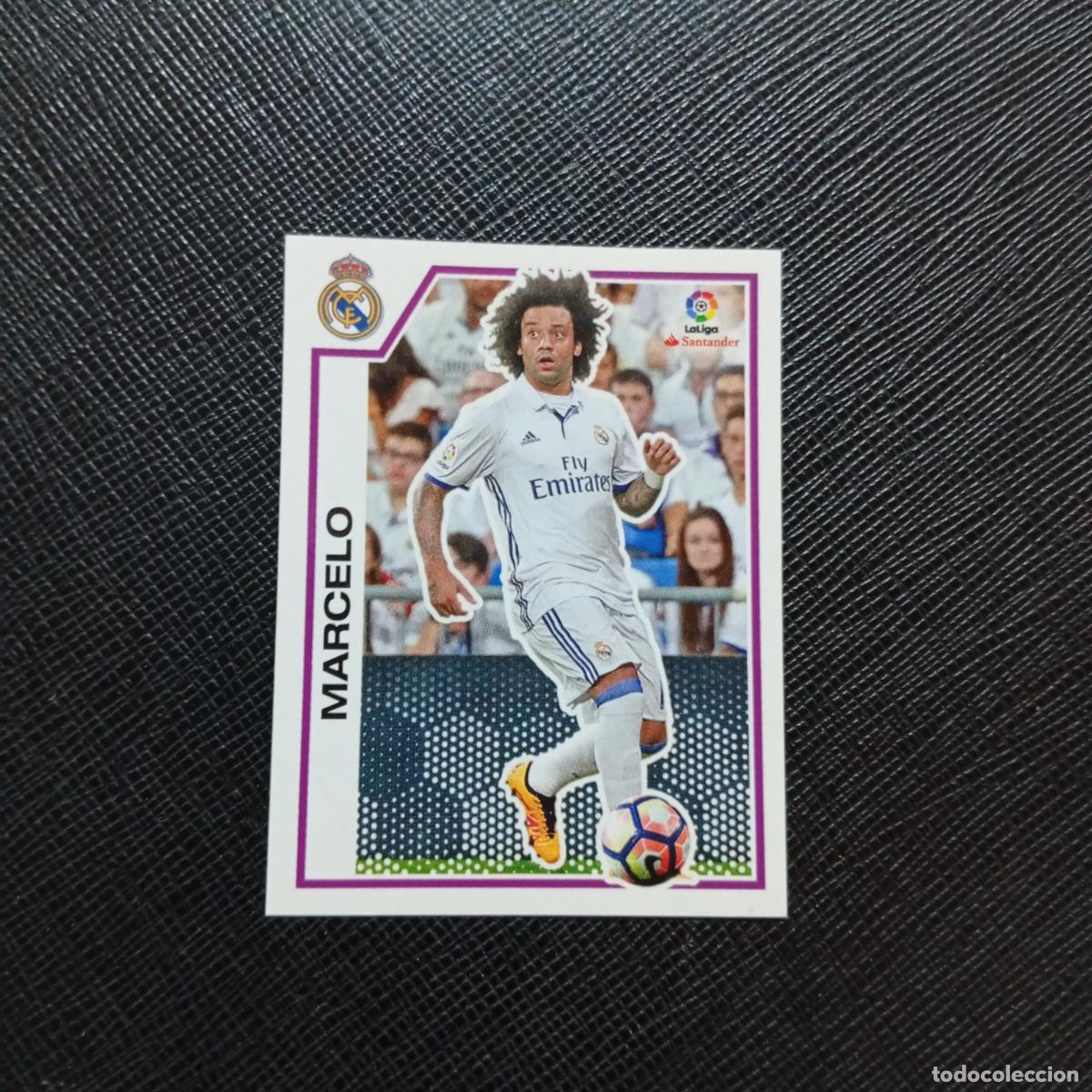 Fu&szlig;ball-Sticker: 105 MARCELO REAL MADRID PANINI 2016 2017 CROMO 16 17 FUTBOL LIGA - SIN PEGAR - A215 PG8
