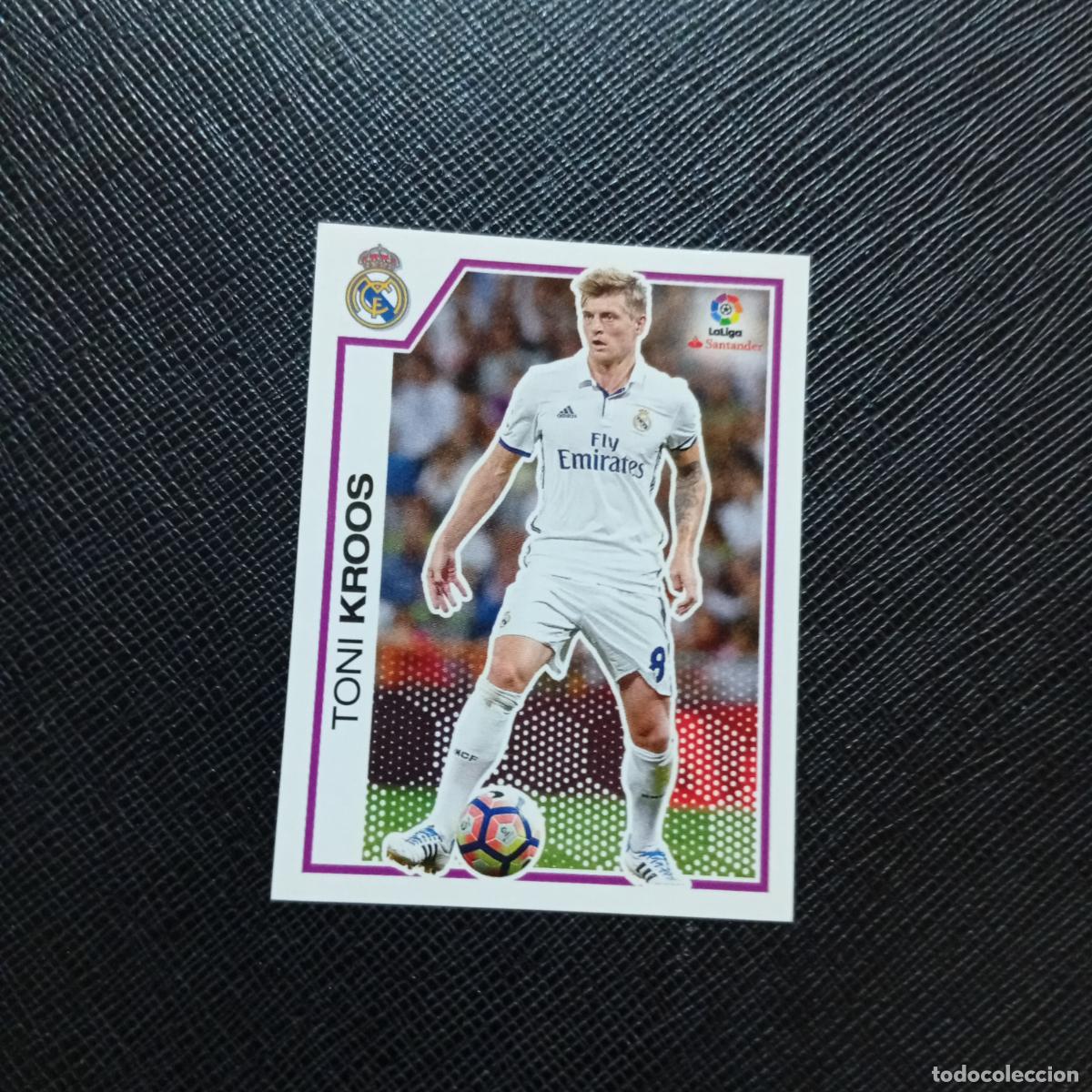 Fu&szlig;ball-Sticker: 107 KROOS REAL MADRID PANINI 2016 2017 CROMO 16 17 FUTBOL LIGA - SIN PEGAR - A215 PG8