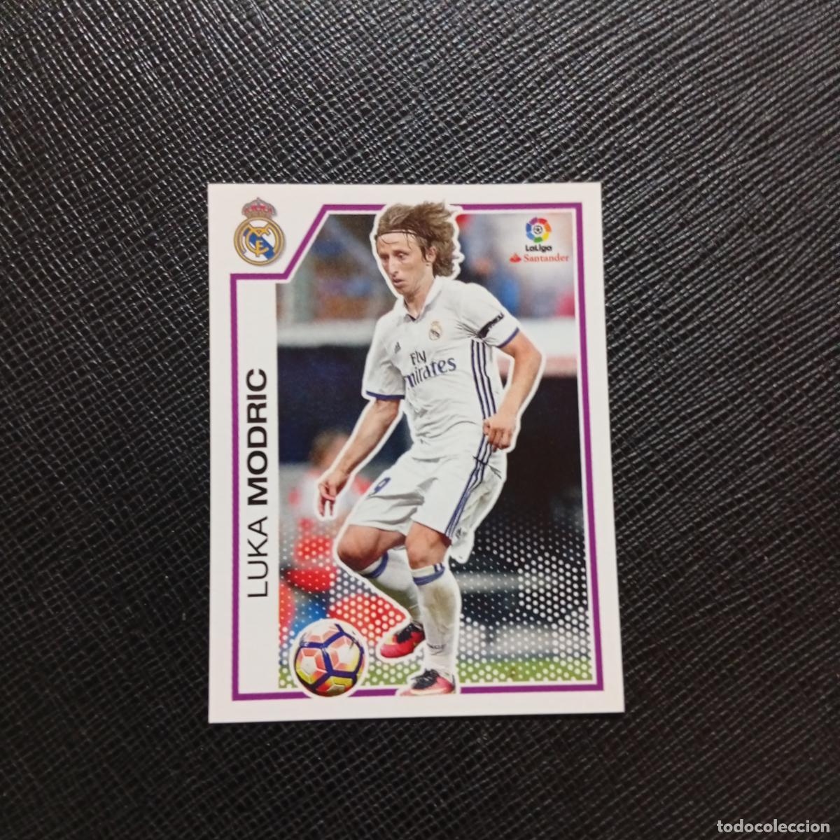 Cromos de f&uacute;tbol: 108 MODRIC REAL MADRID PANINI 2016 2017 CROMO 16 17 FUTBOL LIGA - SIN PEGAR - A215 PG8