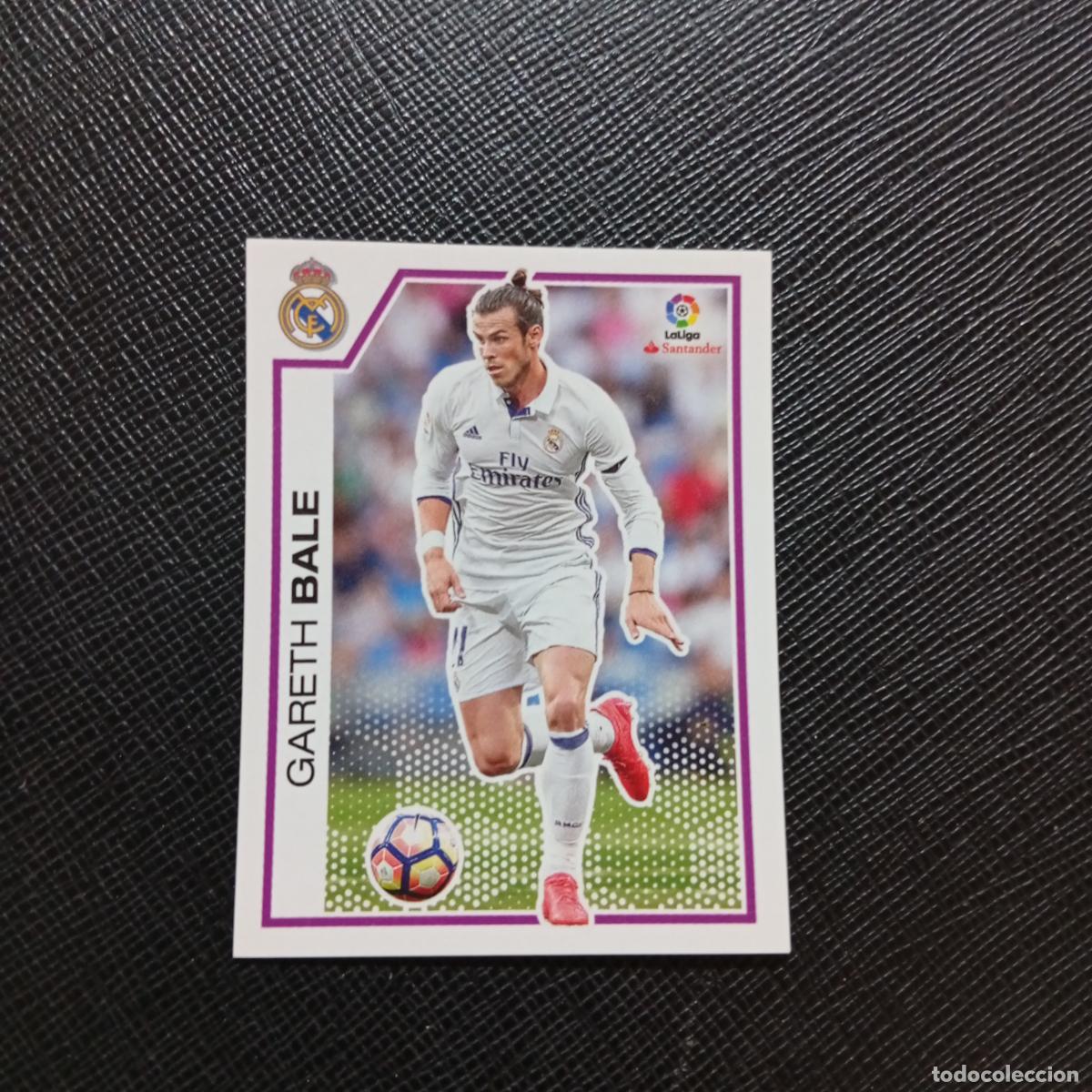 Fu&szlig;ball-Sticker: 109 BALE REAL MADRID PANINI 2016 2017 CROMO 16 17 FUTBOL LIGA - SIN PEGAR - A215 PG8