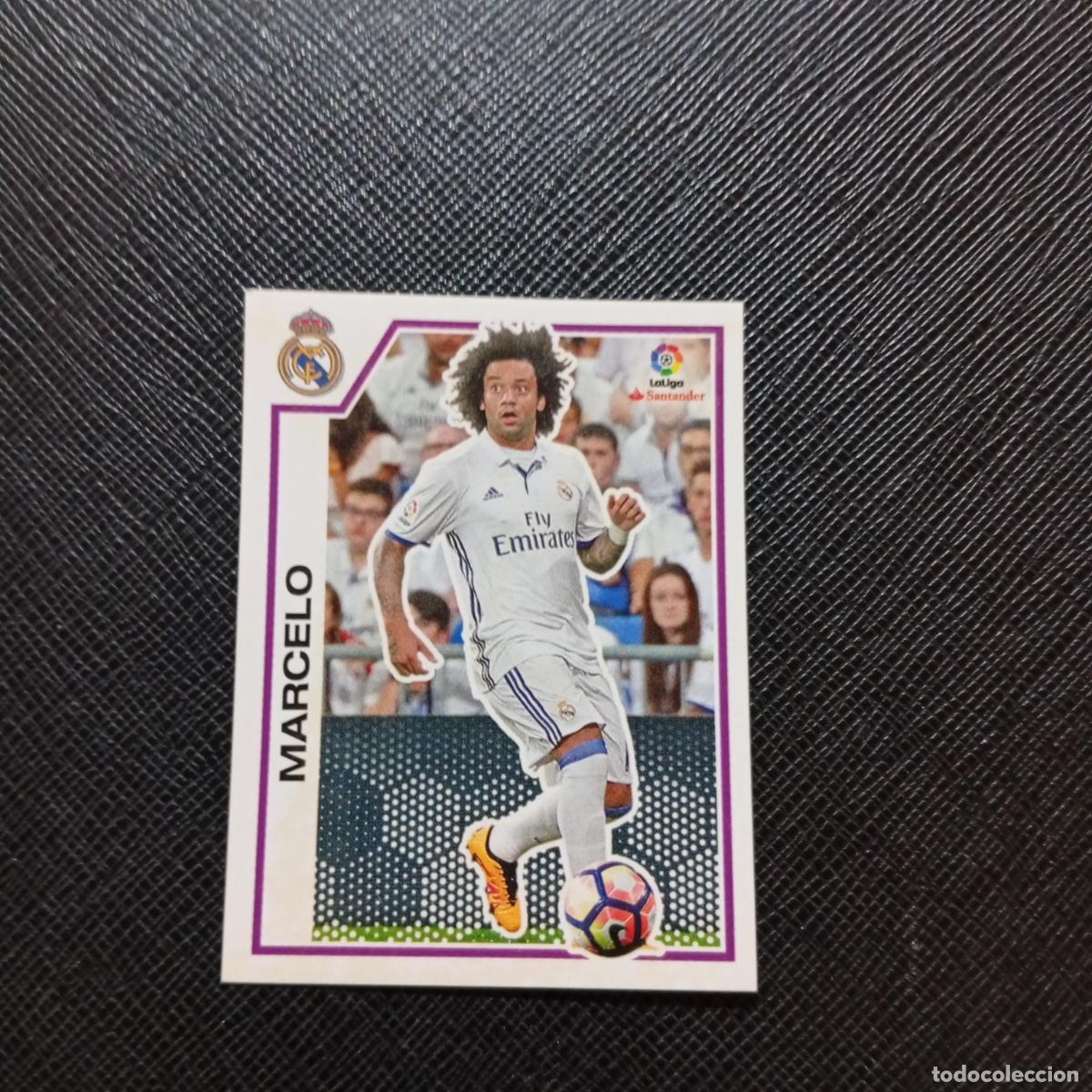 Fu&szlig;ball-Sticker: 105 MARCELO REAL MADRID PANINI 2016 2017 CROMO 16 17 FUTBOL LIGA - SIN PEGAR - A215 PG9