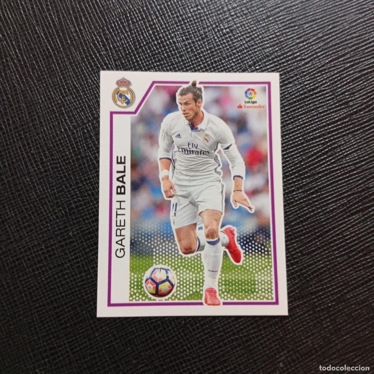 Cromos de f&uacute;tbol: 109 BALE REAL MADRID PANINI 2016 2017 CROMO 16 17 FUTBOL LIGA - SIN PEGAR - A215 PG9