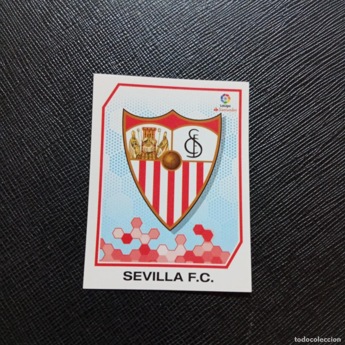 Cromos de f&uacute;tbol: 112 ESCUDO SEVILLA PANINI 2016 2017 CROMO 16 17 FUTBOL LIGA - SIN PEGAR - A215 PG9